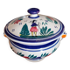 Quimper earthenware pot