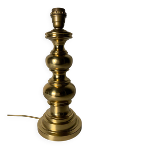 Pied de lampe en laiton