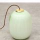 Mid-Century Italian Brass and Glass Pendant Lamp
