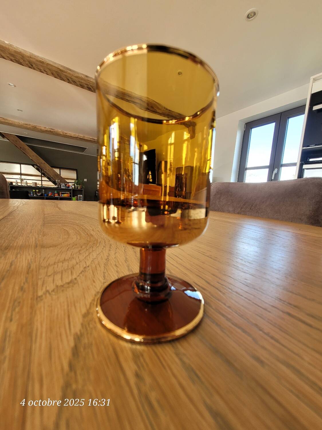 6 verres à liqueur vintage