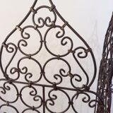 Wrought iron screen