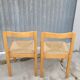 Pair of vintage Italian rope chairs - 1970s