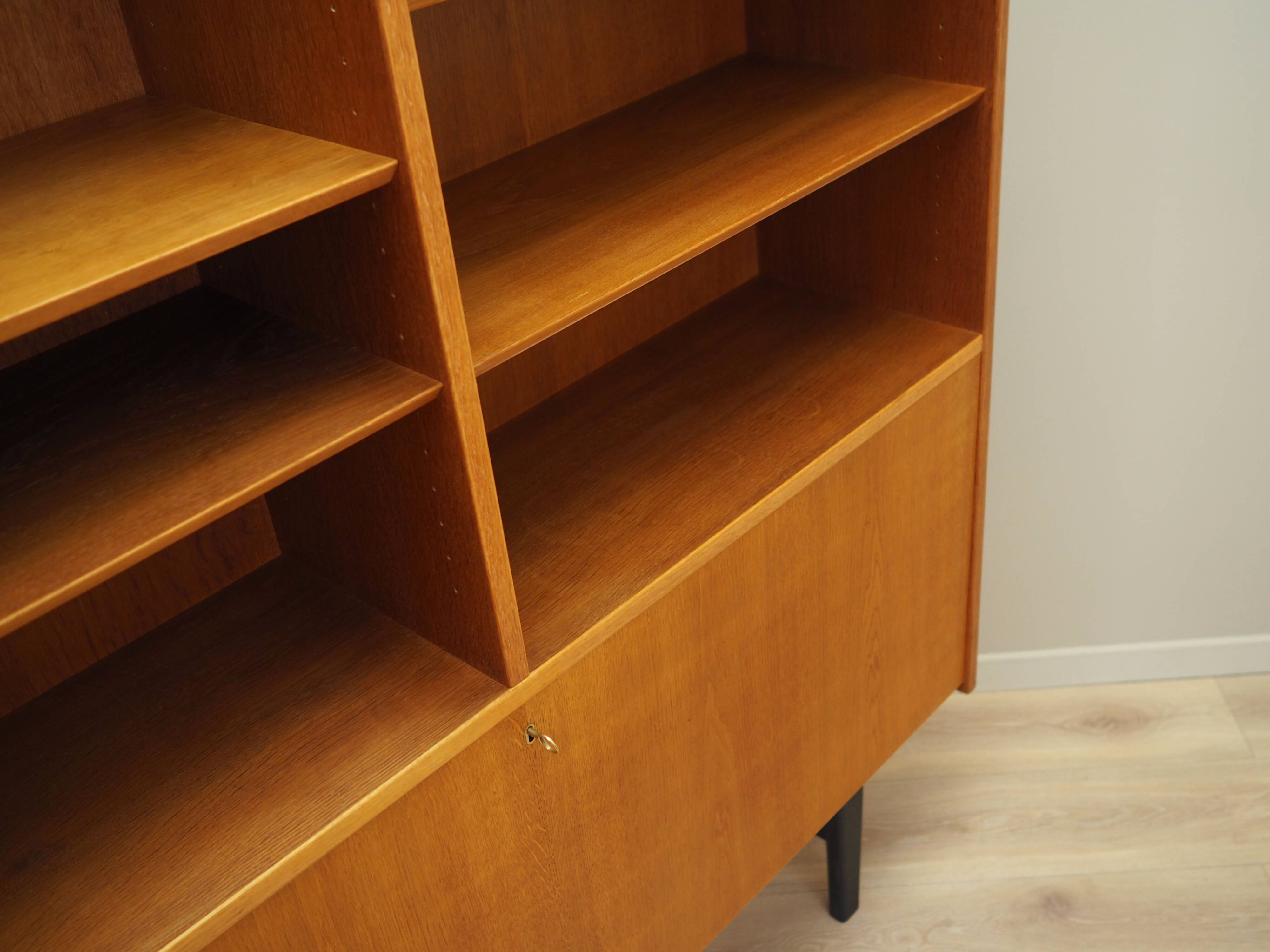 Ash bookcase, Danish design, 1970s, production: Hundevad