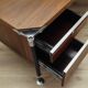 Bureau en palissandre, design italien, années 1970, designers : Ico et Luisa Parisi, manufacture