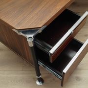 Rosewood desk, Italian design, 1970s, designers: Ico & Luisa Parisi, manufa