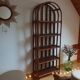 Vintage rattan bookcase