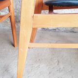 Set de 4 chaises scandinave vintage