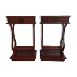 Pair of bedside tables