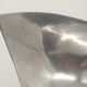 Vintage Coupe Post-Modernist Aluminium 1980s minimalist design