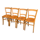 4 vintage Luterma bistro chairs 1940