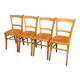 4 chaises bistrot vintage Luterma 1940