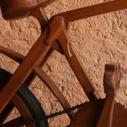 Vélo en bois de teck