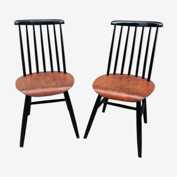 Paire de chaises Fanett by Ilmari  Tapiovaara 1960