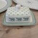 Set of dishes, salad bowl, butter dish Geneviève Lethu