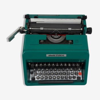 Machine à écrire Olivetti Studio 45 de 1973 azerty