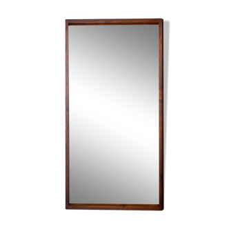 Danish Mirror with Rosewood Frame by Aksel Kjersgaard, 1960