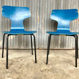 Set of 2 children's chairs by Arne Jacobsen for Fritz Hansen