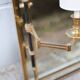 mirror with articulated wall light