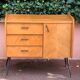 Buffet commode pieds compas 50’s