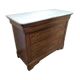 Commode ancienne avec marbre