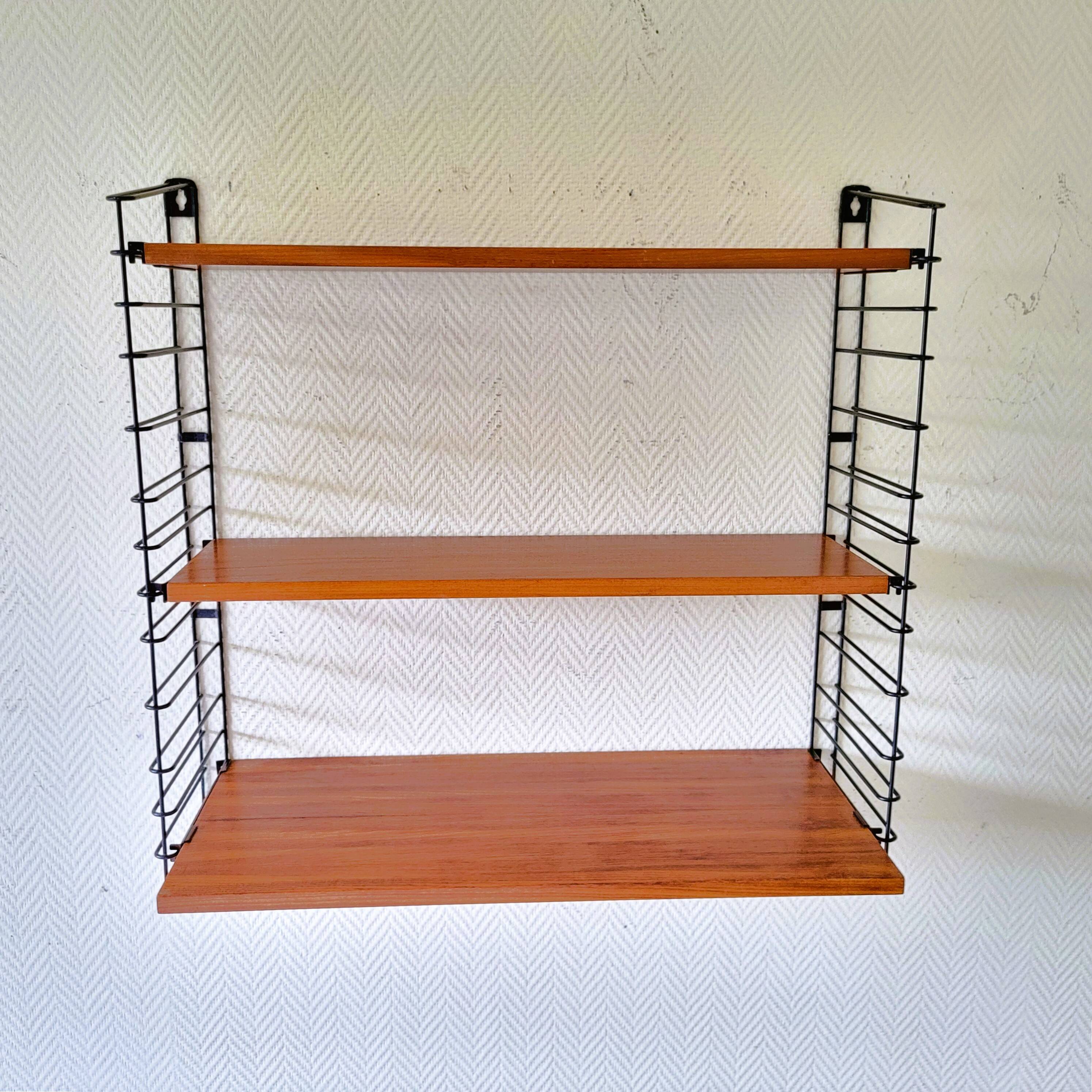 Tomado teak shelf + board bureua vintage 70'