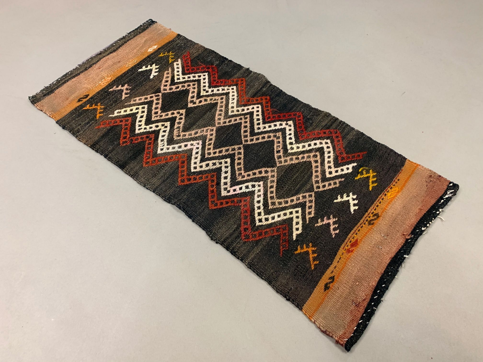 Turkish mini kilim 93x43 cm