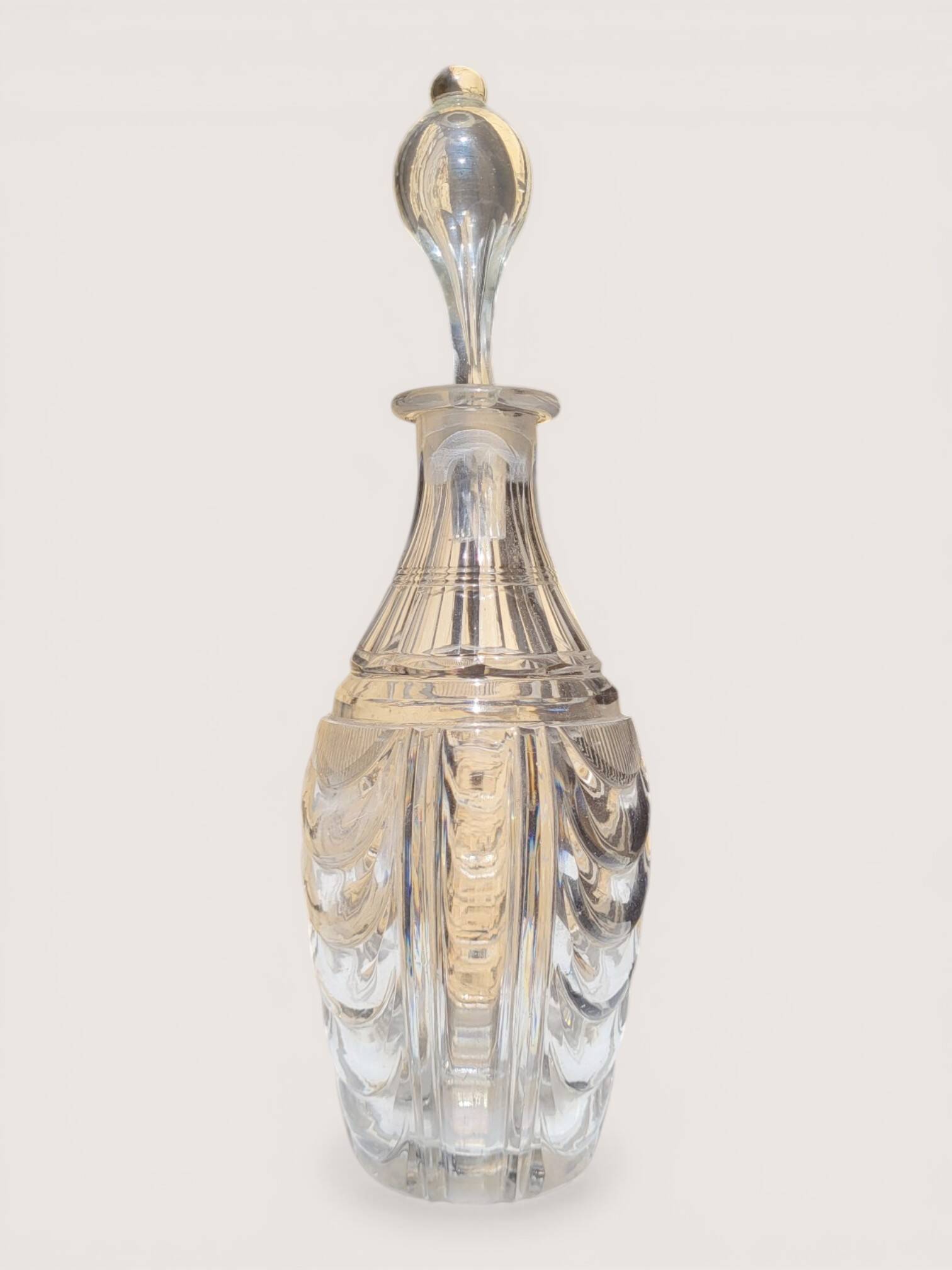 Art Deco glass bottle