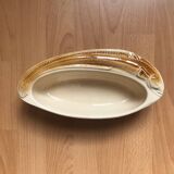 Plat pour terrine de poisson en céramique "La Younn" fabriqué en Bretagne 29X14