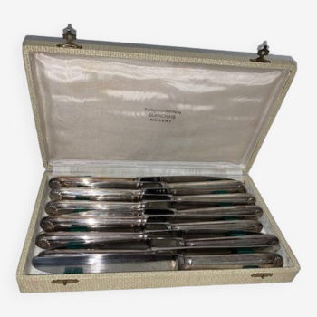 Box of 12 stainless steel table knives