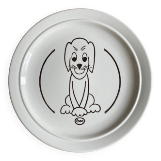 Small ESSO advertising plate - dog