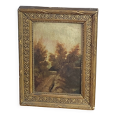 Wood painting