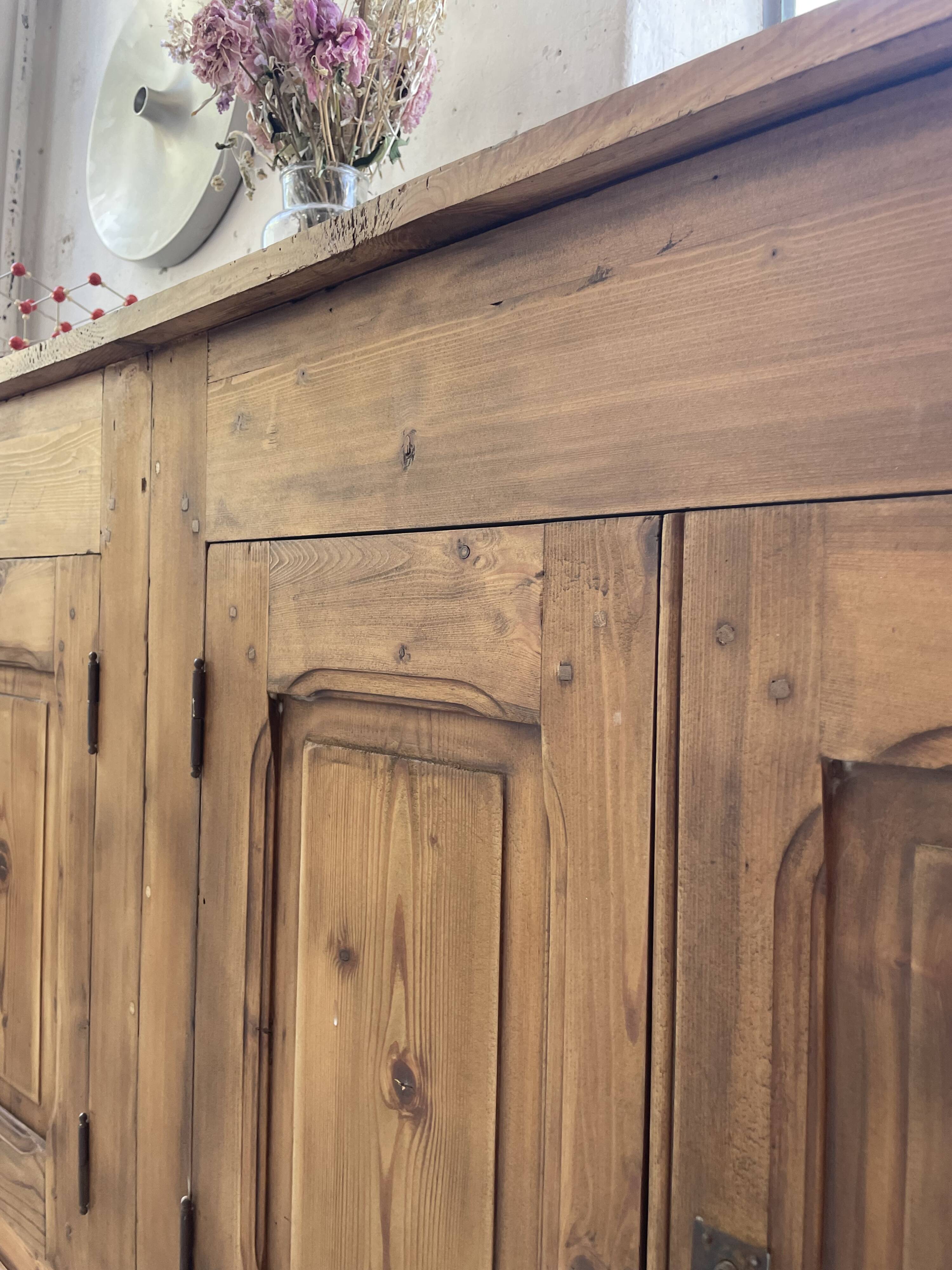 2m pine craft furniture sideboard