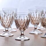 Verres anciens en cristal Villeroy & Boch