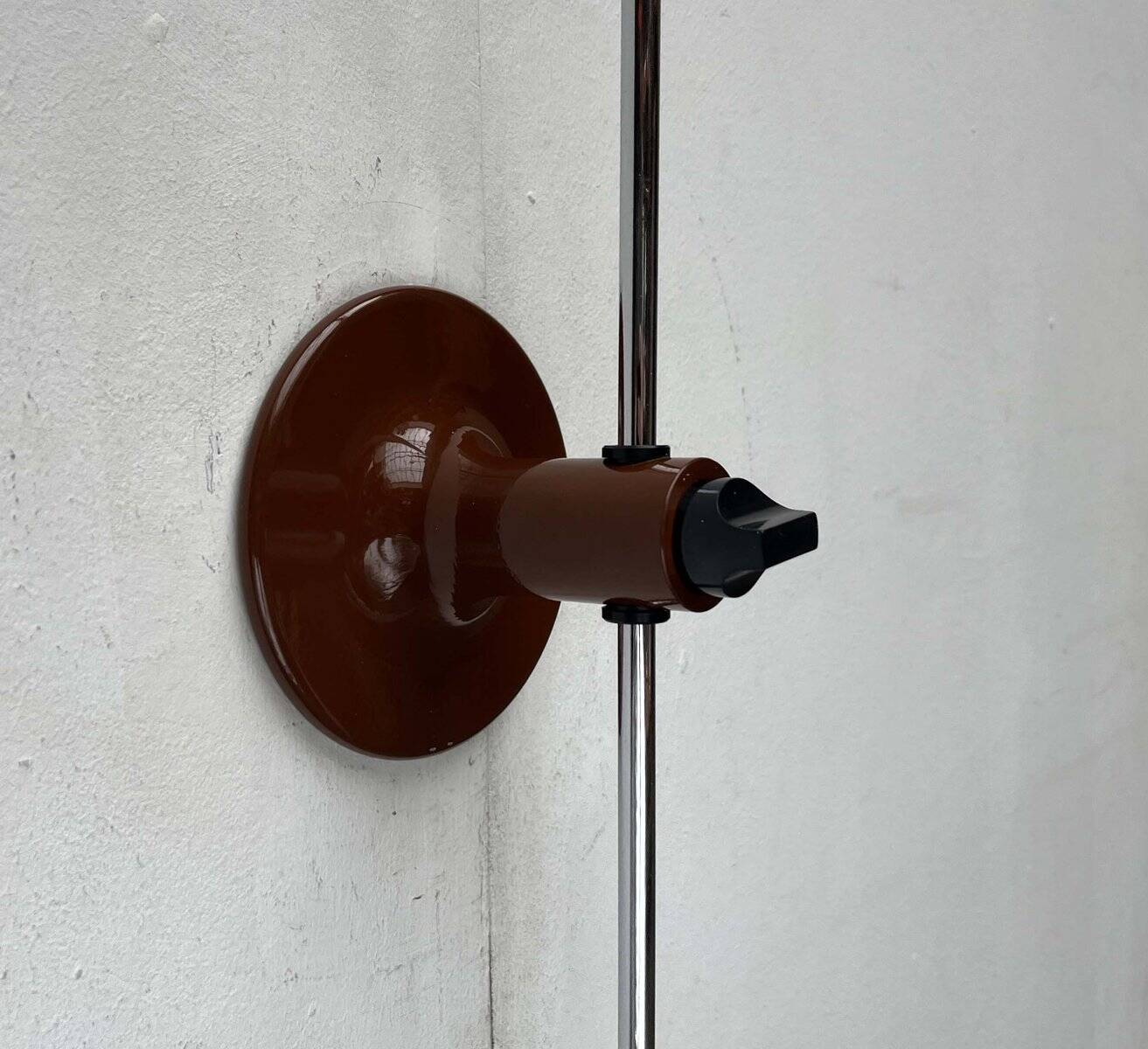 Mid-Century Modern Italian Space Arc Spider Wall Lamp by Joe Colombo for Oluce, 1960s