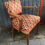 Pair of vintage bridge chairs