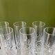 Crystal champagne flutes