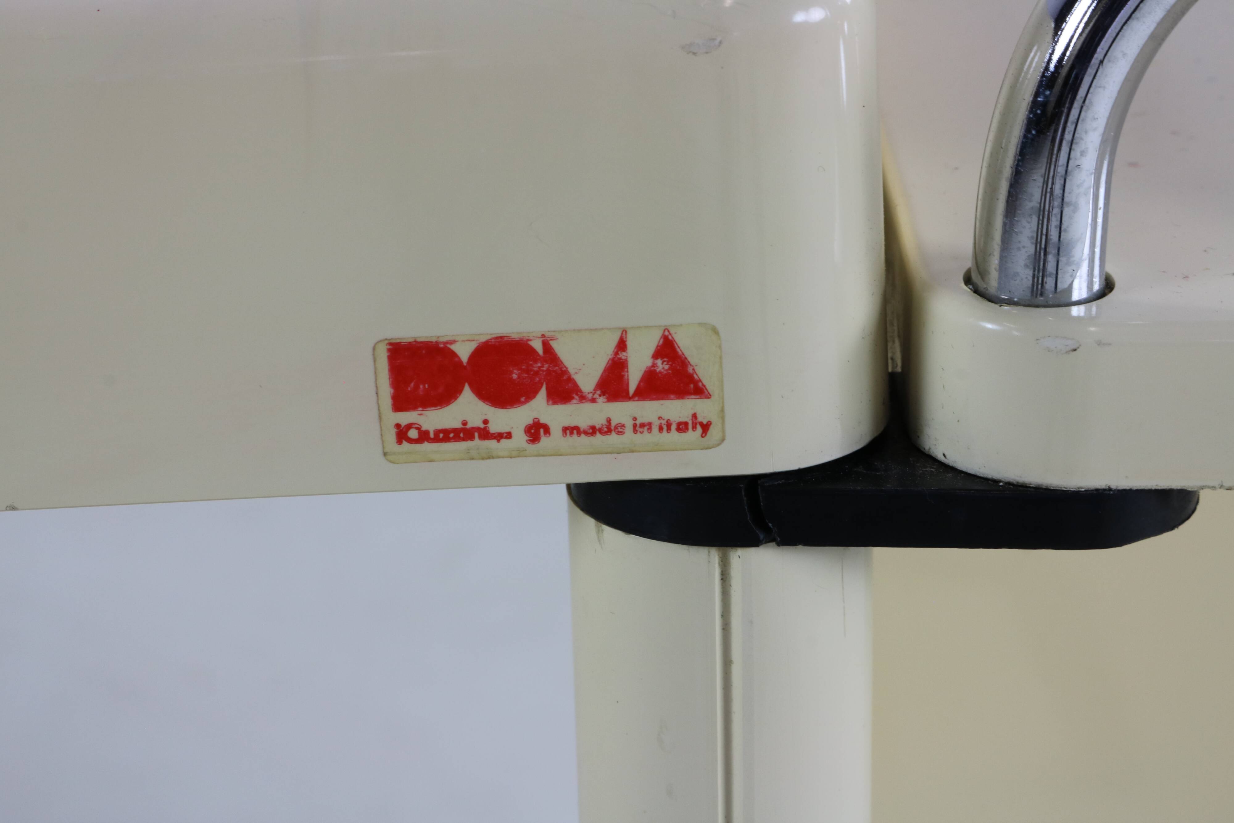 Original seventies serving trolley by iGuzzini Italy