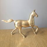Brass horse