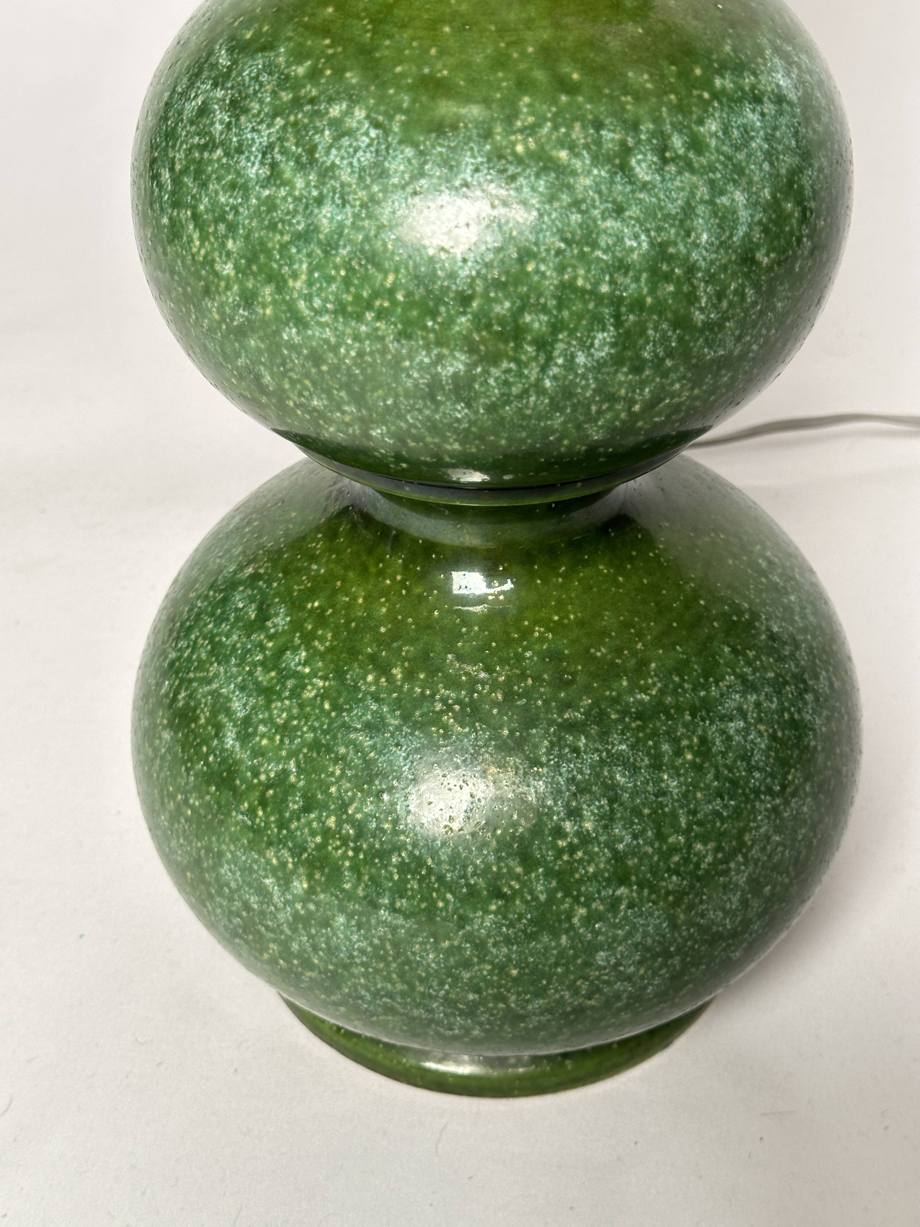 Green Ceramic Bubble Lamp from Kaiser Leuchten, 1960s