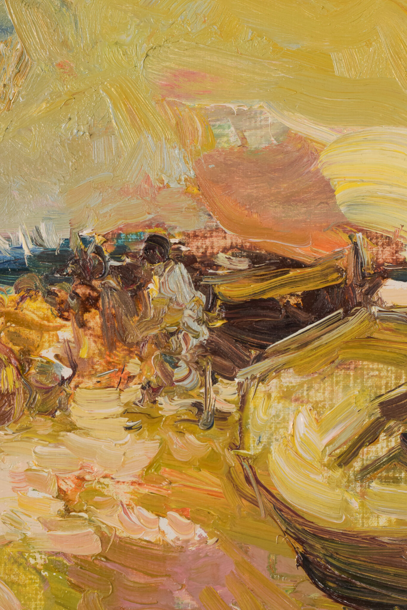 Beach Scene by Luis Giner Bueno