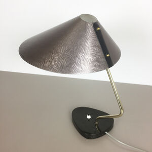 Original Modernist 1960s table Light lampe De table With Granite Base Made In Germany