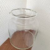 Vase en verre épais