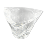 Triangular crystal ashtray