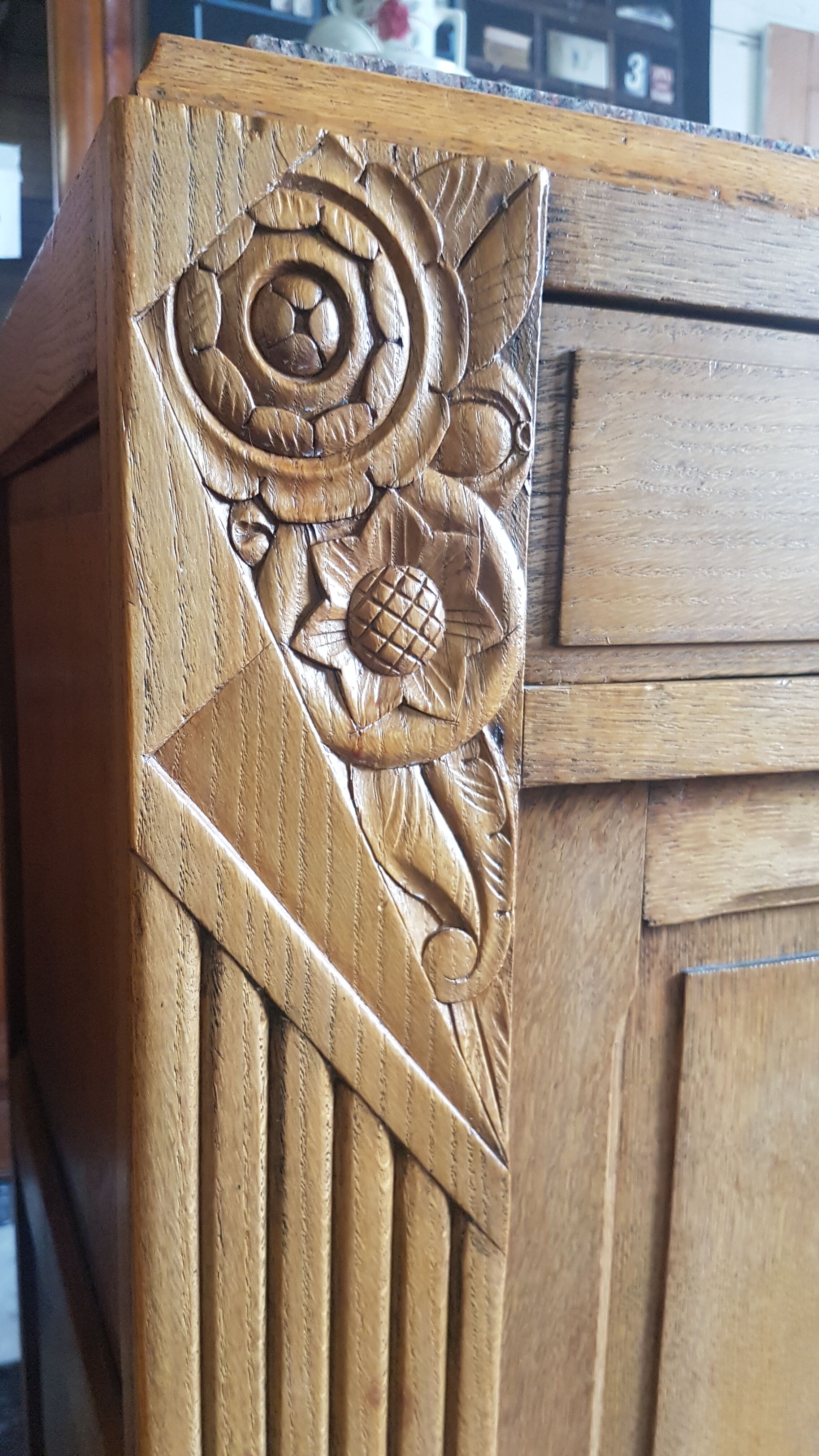 Buffet oak art deco 1930