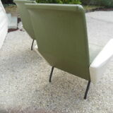 Lot of 2 vintage armchairs