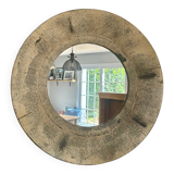 Miroir mural rustique