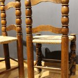 Pair of rustic chairs