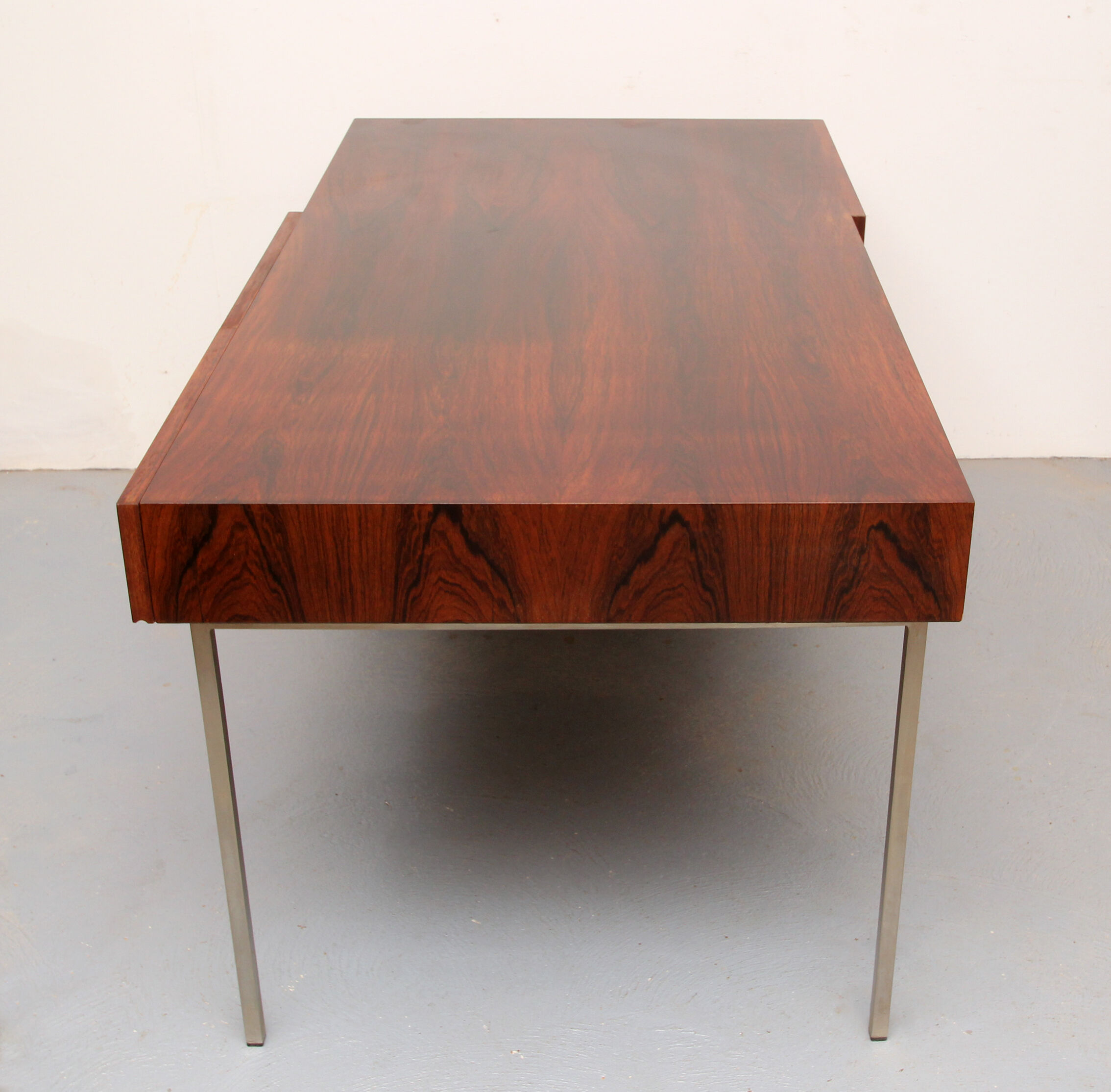 1970s desk in rosewood