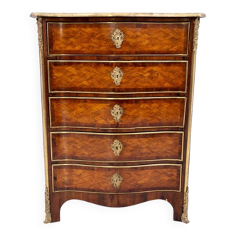 Antique chest of drawers, circa 1870, France.