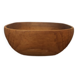 Wooden salad bowl